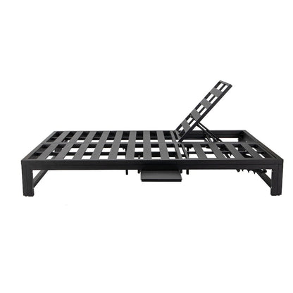 Chelsea Convertible Lounge Reclining Double Chaise With Cushions