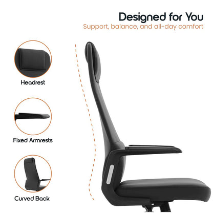 Nexa Collection Modern Office Chair In Black
