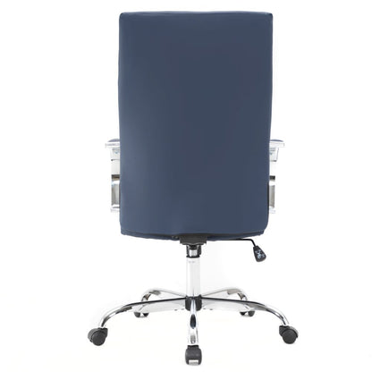 Sonora Modern High-Back Leather Office Chair