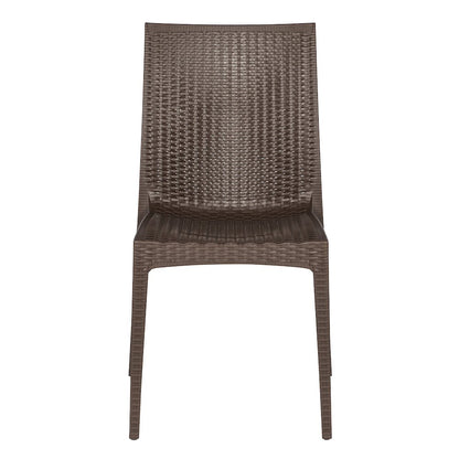Weave Mace Indoor/Outdoor Dining Chair (Armless)