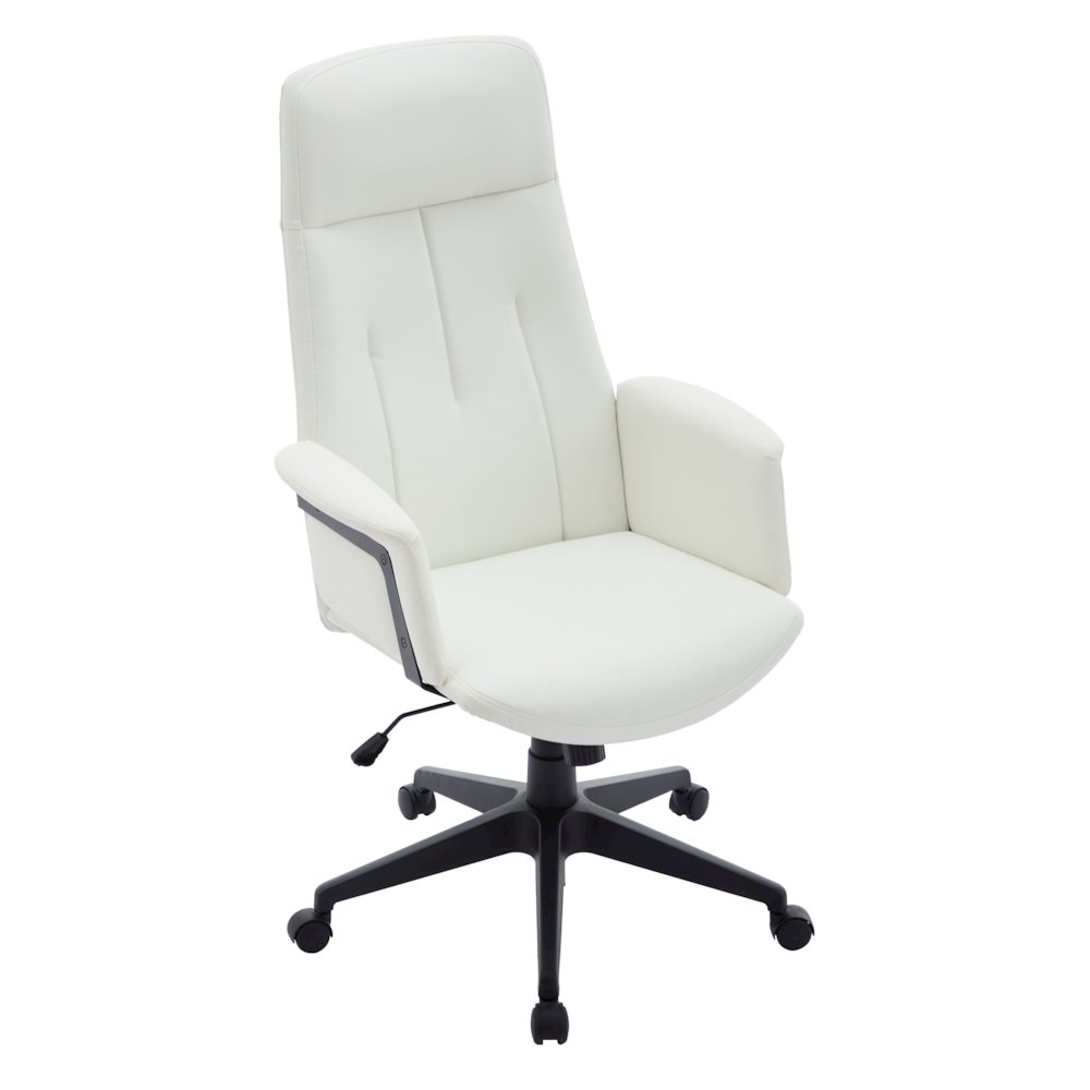 Inifini Collection Modern Office Chair In White