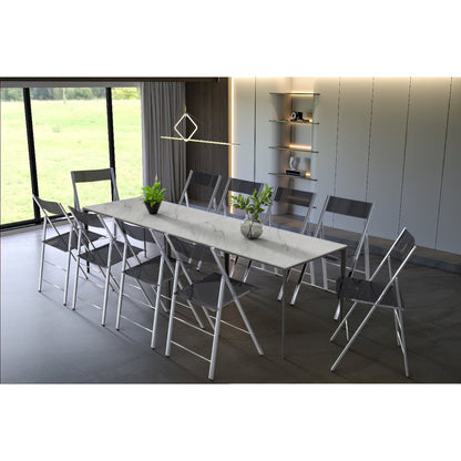 Menno Modern Acrylic Folding Chair