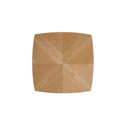 Zephry Collection Modern Dining Wooden Square Dining Table in Natural Wood