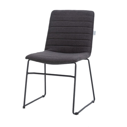 Zylar Series Office Guest Chair in Brown Fabric