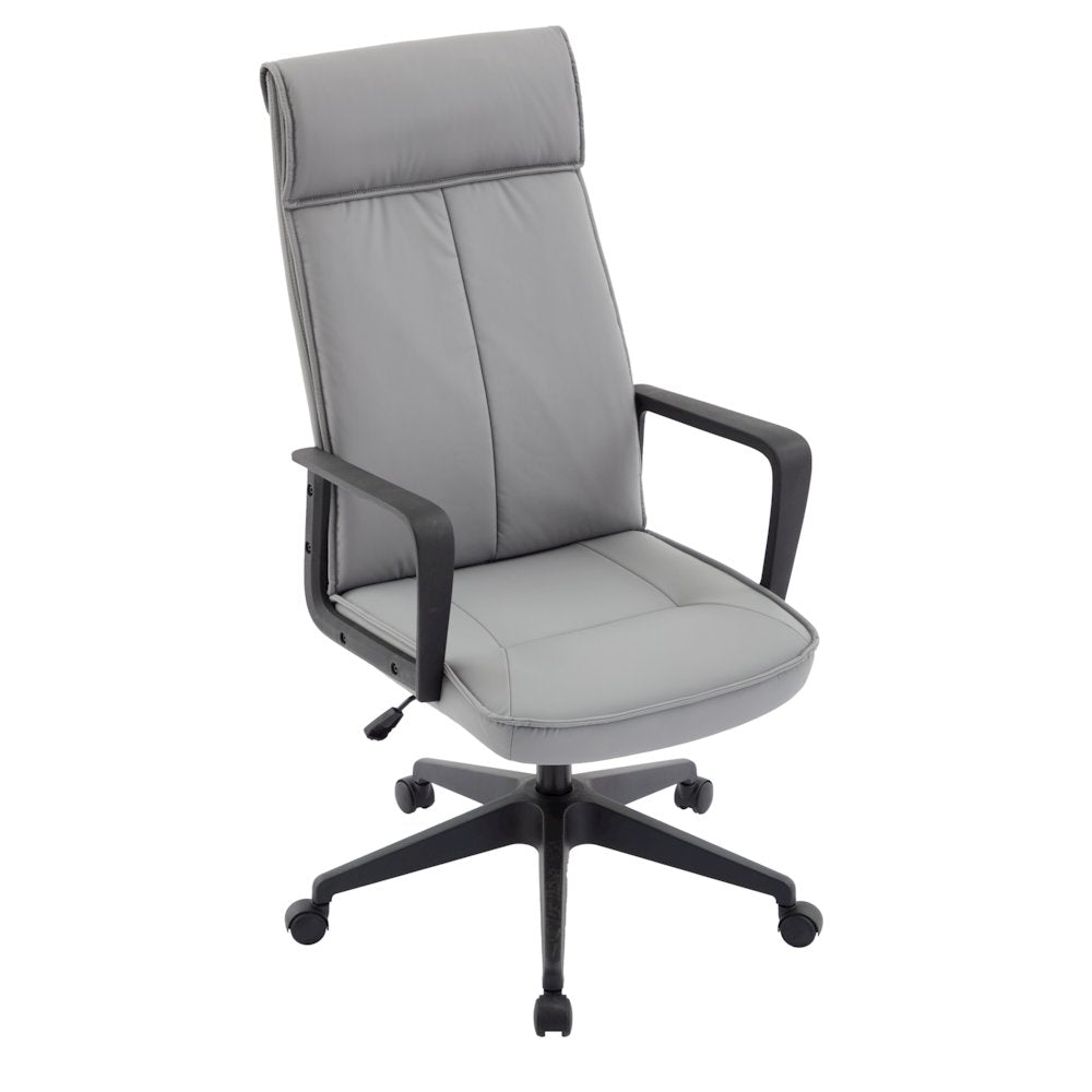 Aiaria Collection Modern Office Chair In Grey