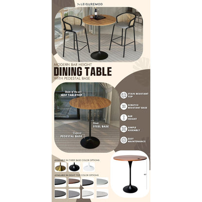 Verve Collection Modern Bar Height Table