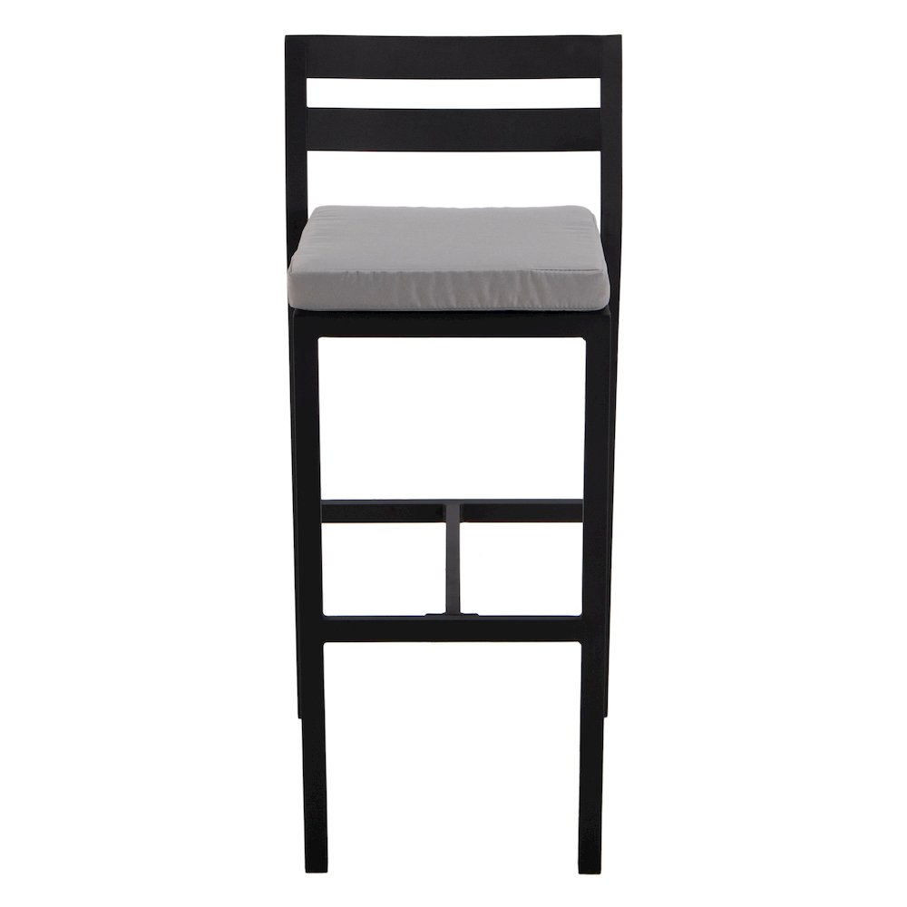 Chelsea Collection Modern Aluminum Outdoor Bar Chair