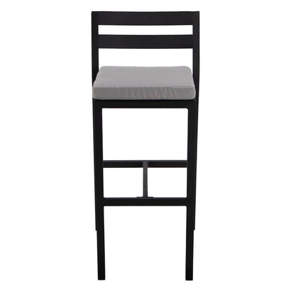 Chelsea Collection Modern Aluminum Outdoor Bar Chair