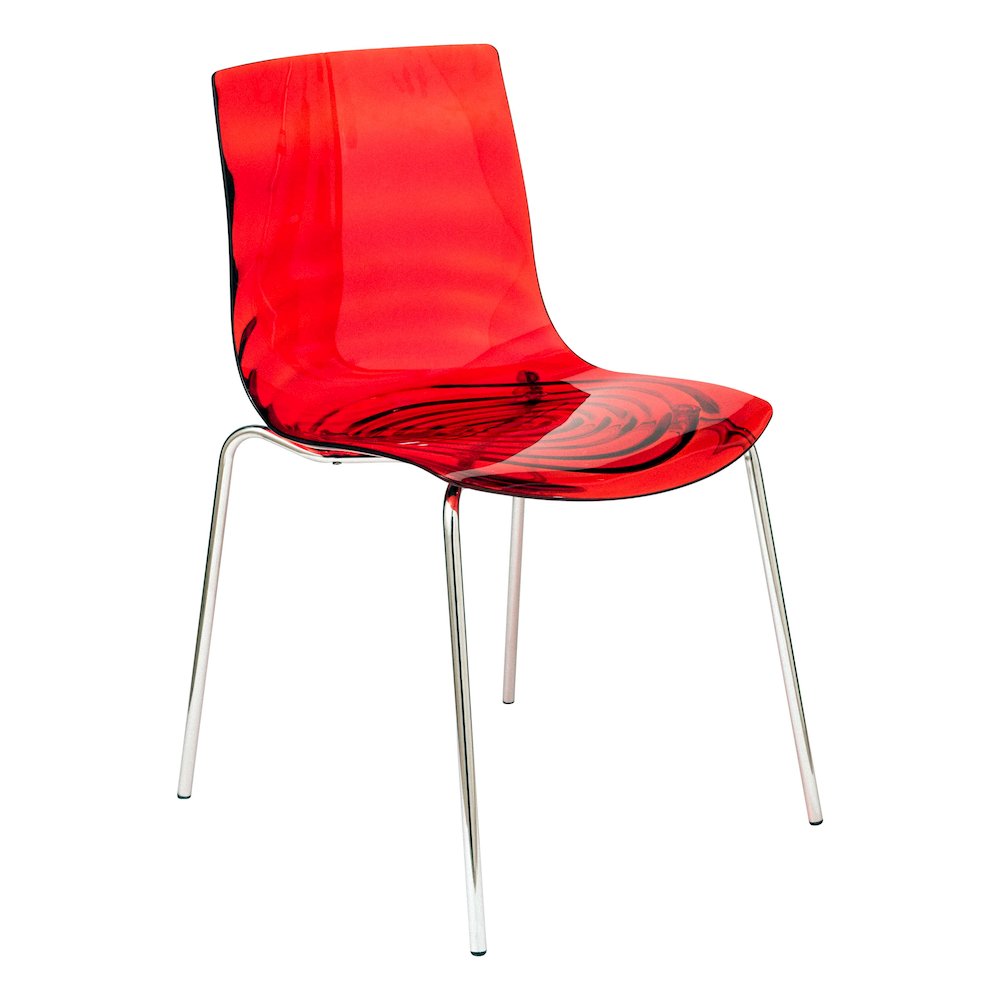 Astor Water Ripple Design Dining Chair