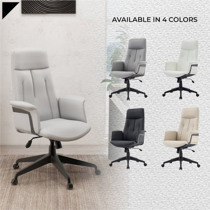 Inifini Collection Modern Office Chair In White