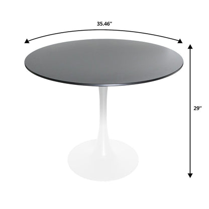 5-Piece Dining Set with 35" Round Dining Table