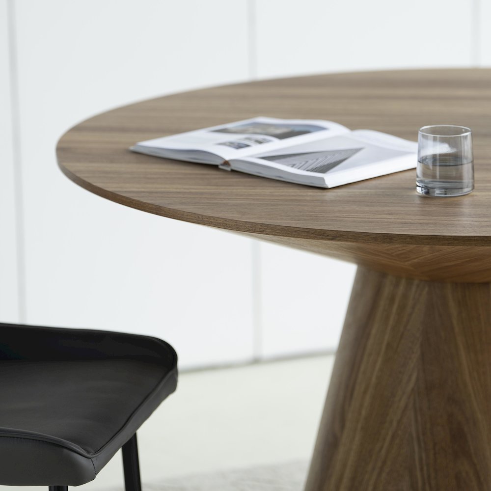 Fynix Collection Modern Dining Table In Natural Wood