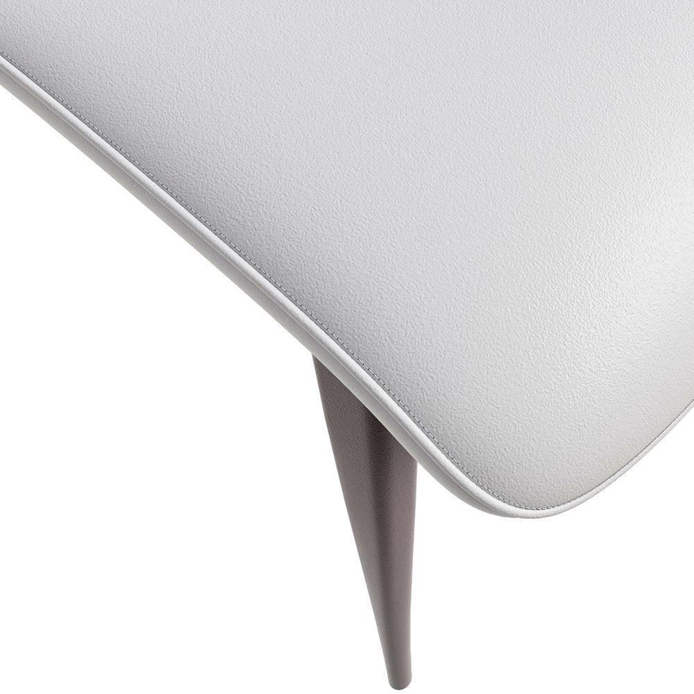 Aspen Collection Modern Dining Chair in White