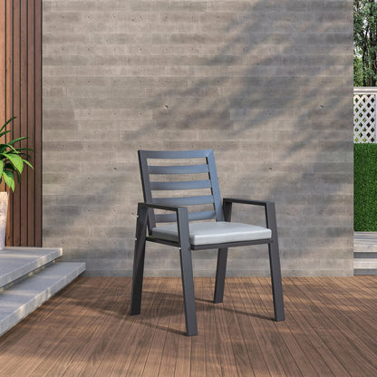 Chelsea Modern Patio Dining Armchair Set of 2