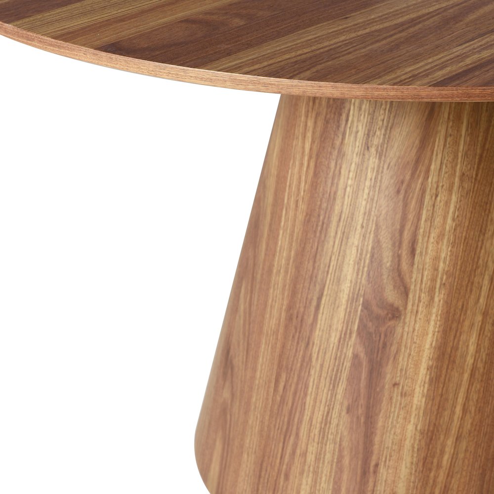 5-Piece Dining Set in Walnut/Light Grey