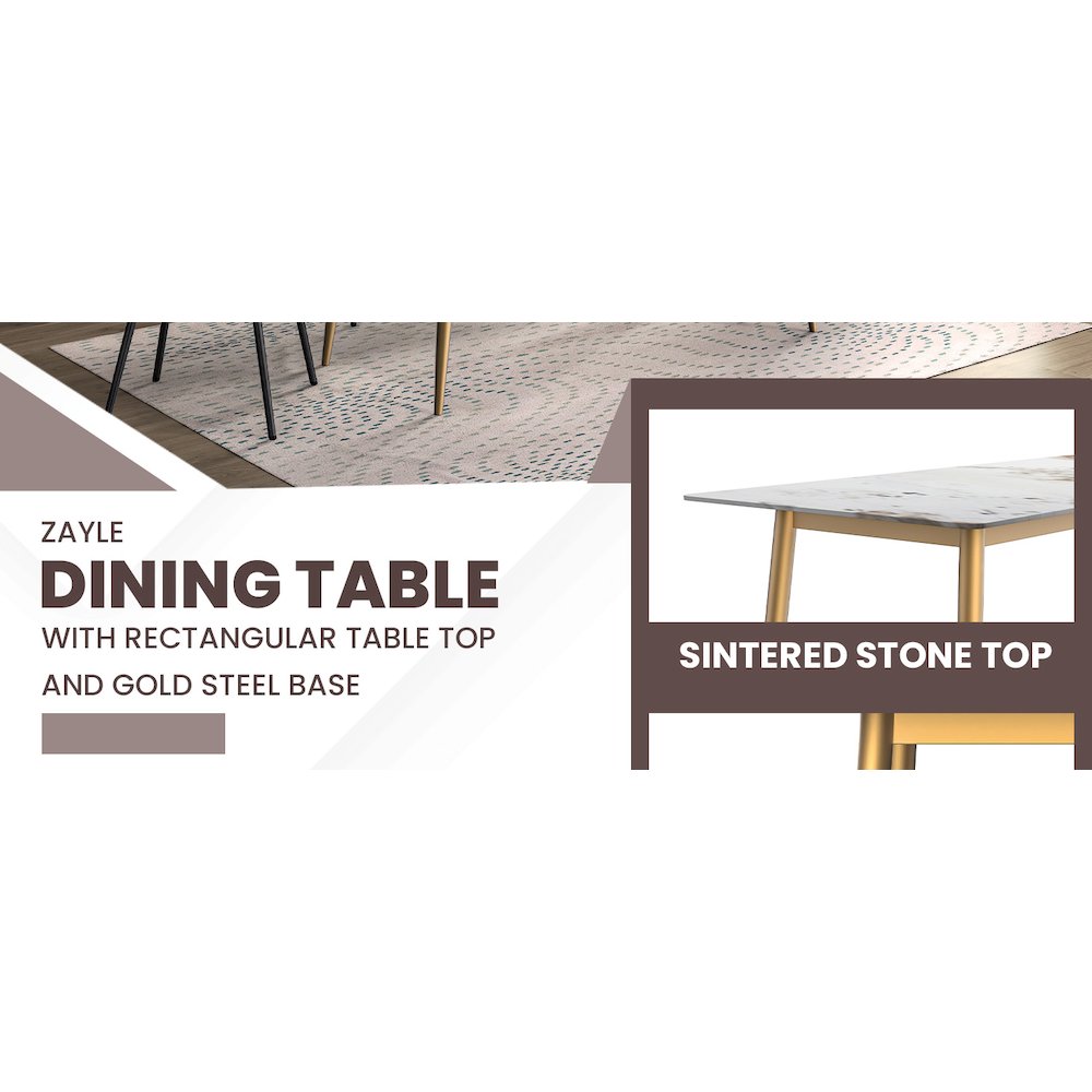 Zayle Series Modern Dining Table