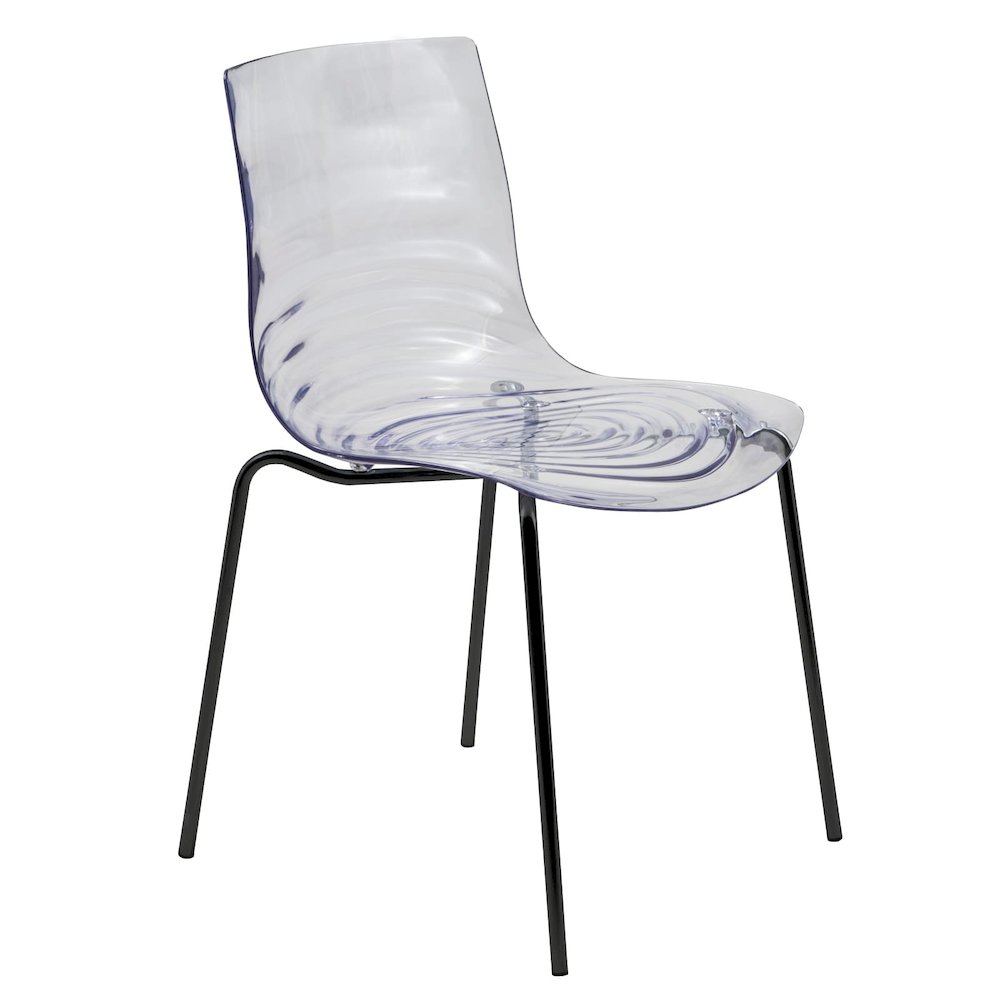 Astor Water Ripple Design Dining Chair