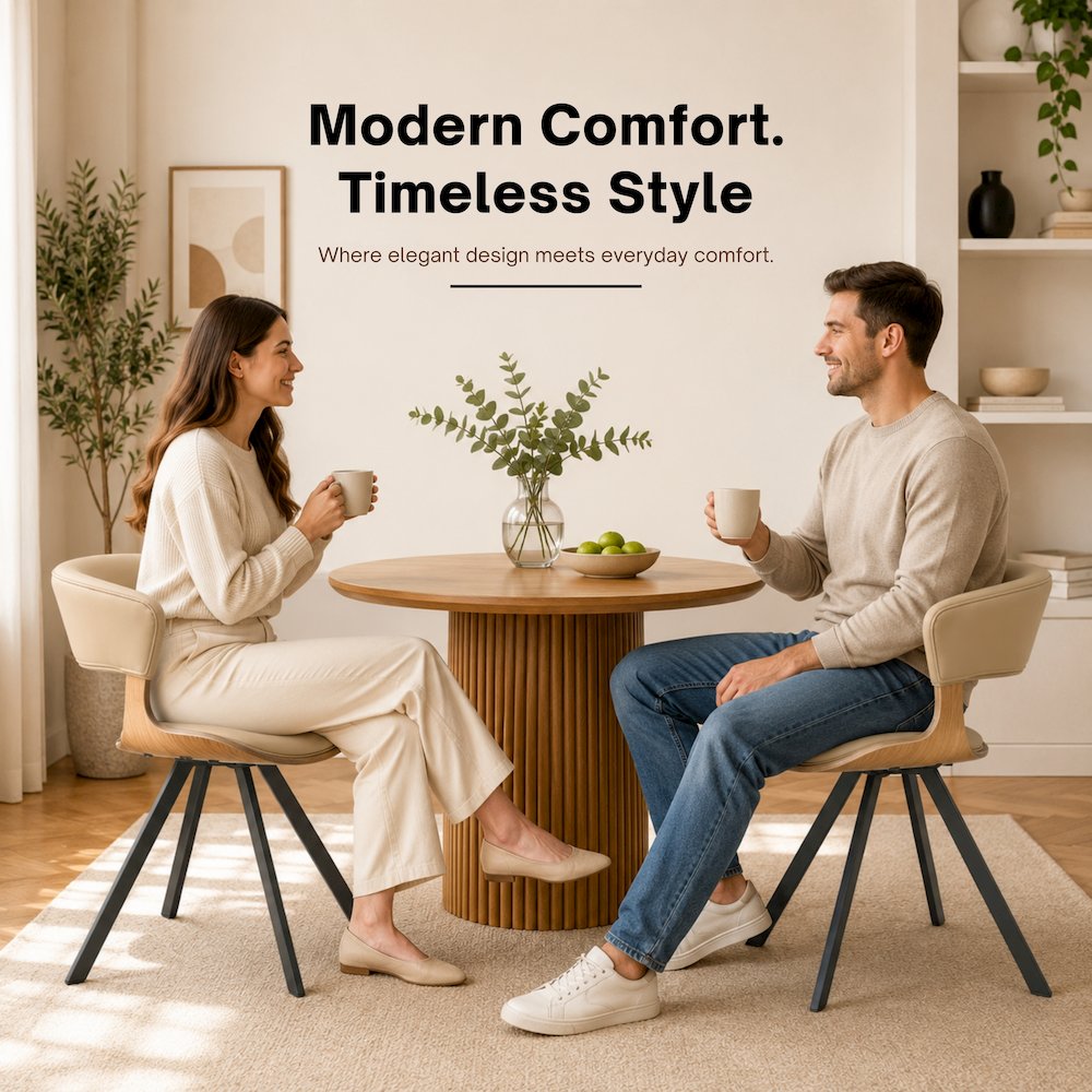 Murray Modern Dining Chair, Set of 2