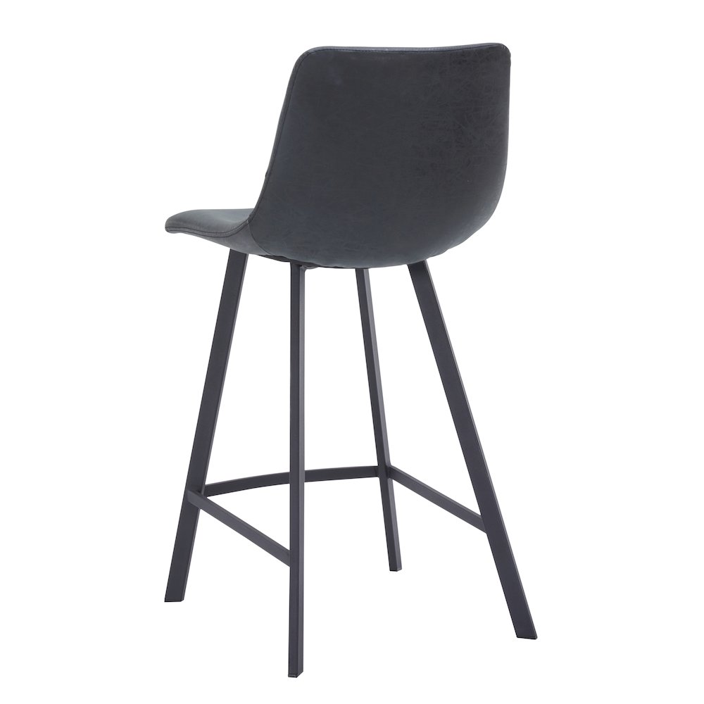 Elland - Counter stool -Charcoal Black