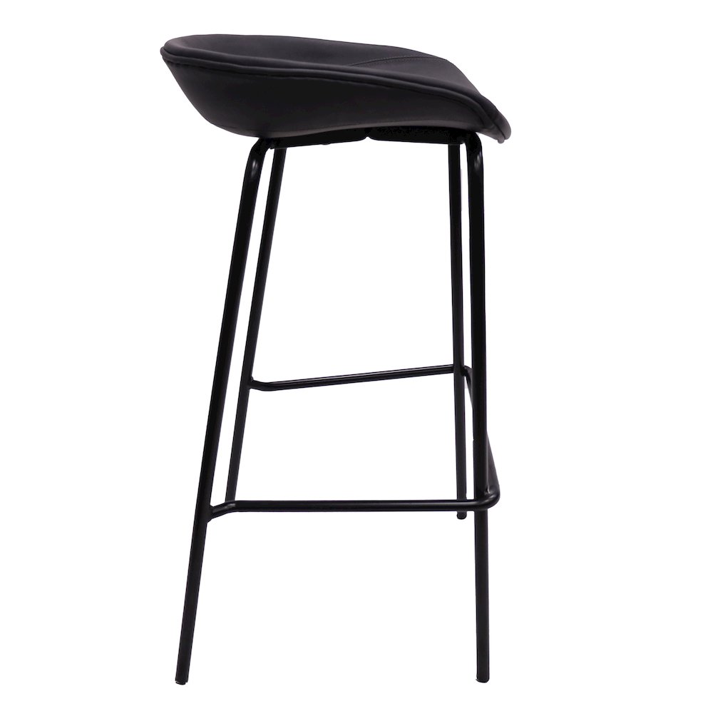 Servos Modern Barstool in Black