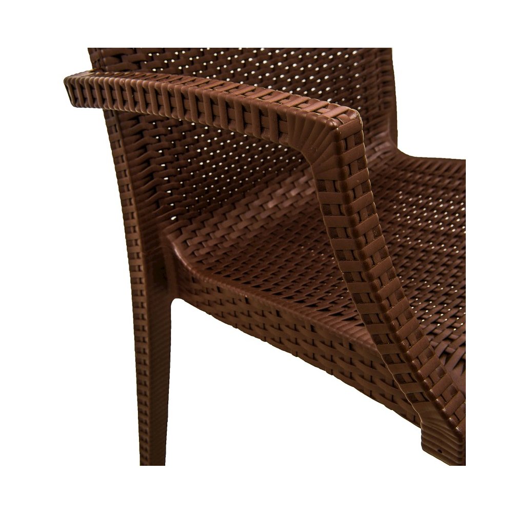 Weave Mace Indoor/Outdoor Chair (With Arms)