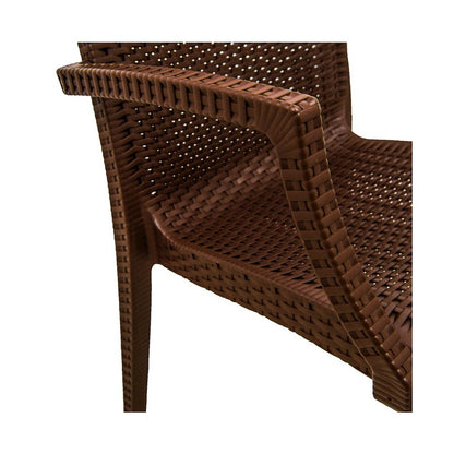 Weave Mace Indoor/Outdoor Chair (With Arms)