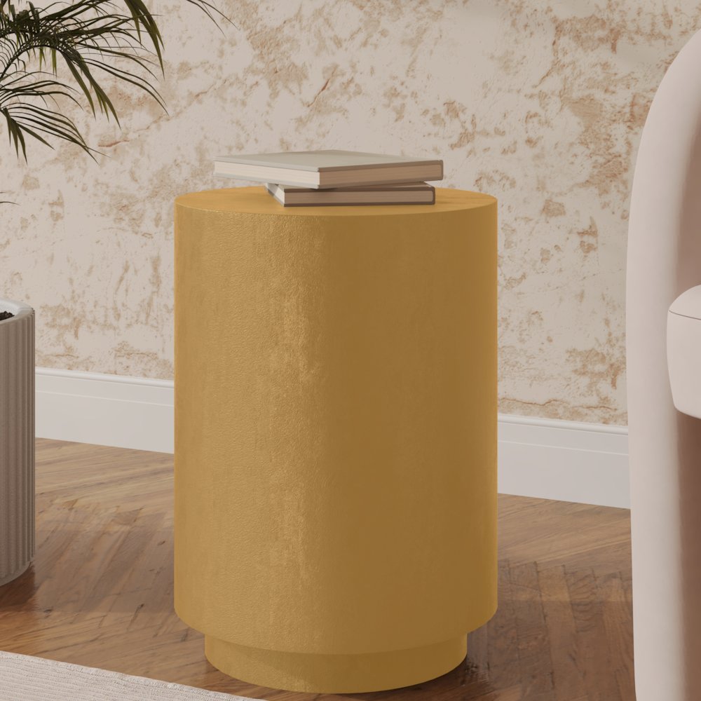 Modern Side End Table Ramble Series In Beige