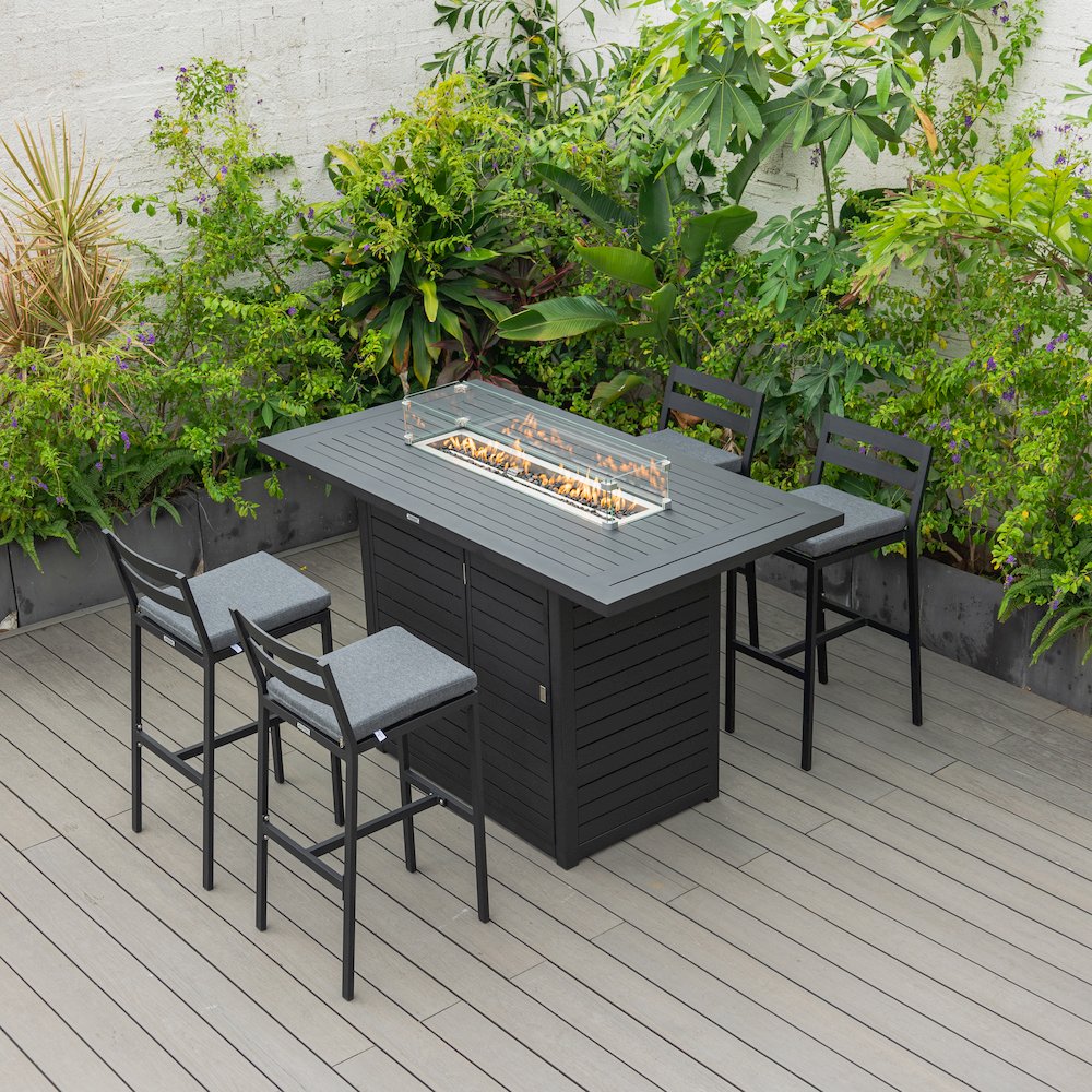 Chelsea Collection Aluminum Outdoor Dining Set