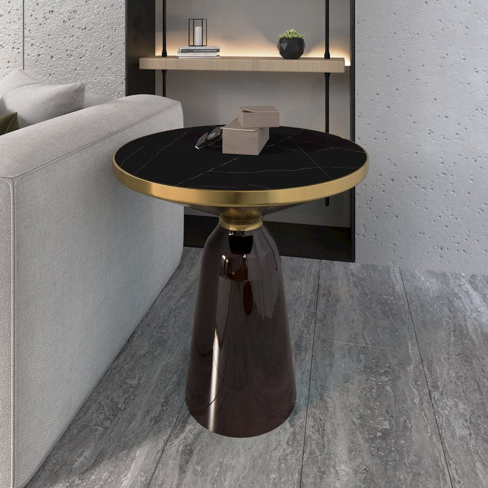 Tully Collection Glass side Table