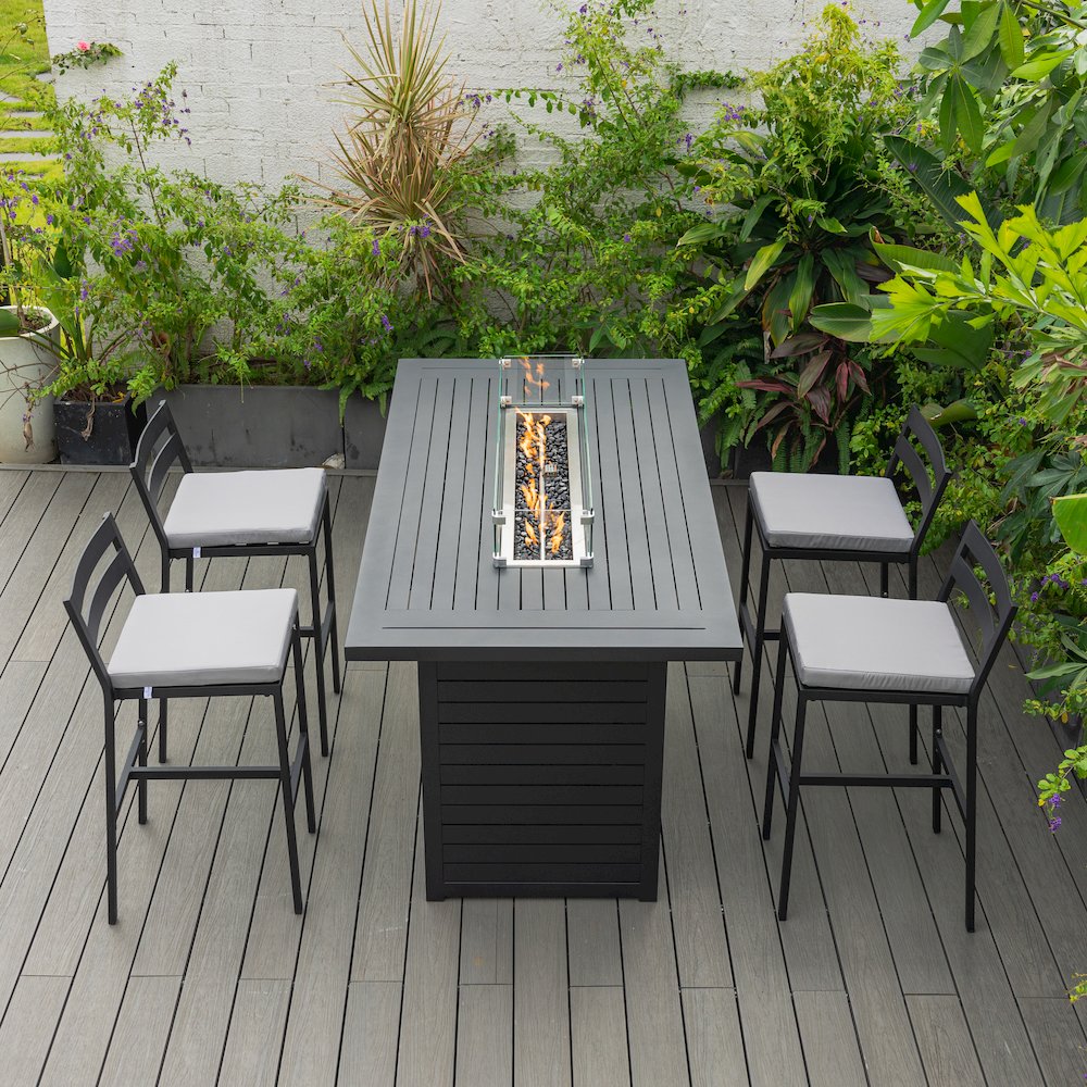 Chelsea Collection Aluminum Outdoor Dining Set