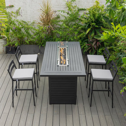 Chelsea Collection Aluminum Outdoor Dining Set