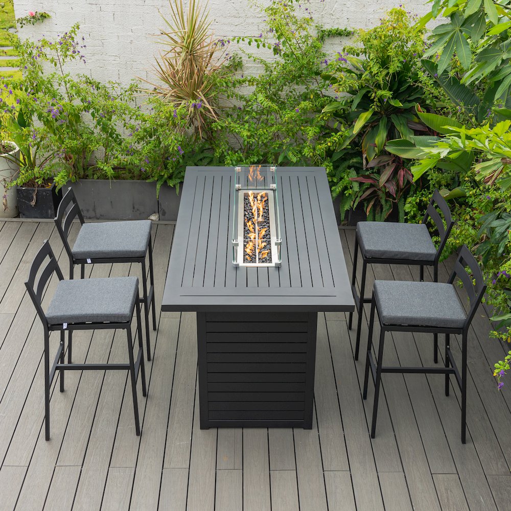 Chelsea Collection Aluminum Outdoor Dining Set