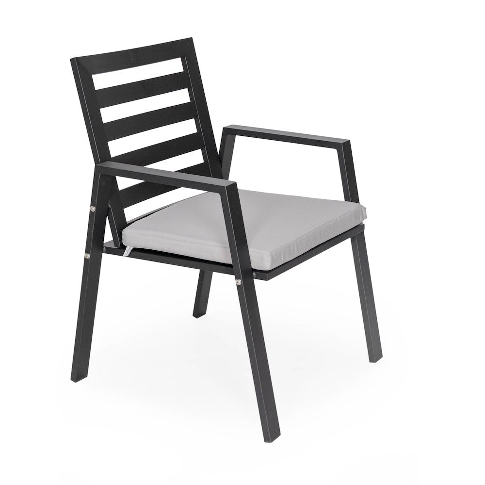 Chelsea Modern Patio Dining Armchair Set of 2