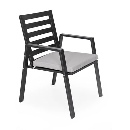 Chelsea Modern Patio Dining Armchair Set of 2