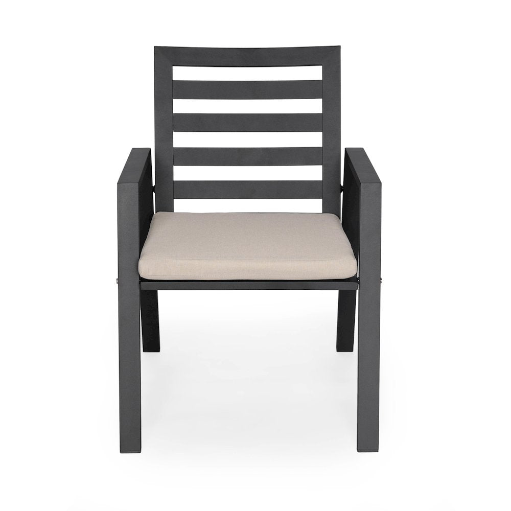 Chelsea Modern Patio Dining Armchair Set of 2