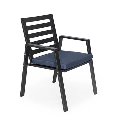 Chelsea Modern Patio Dining Armchair Set of 2