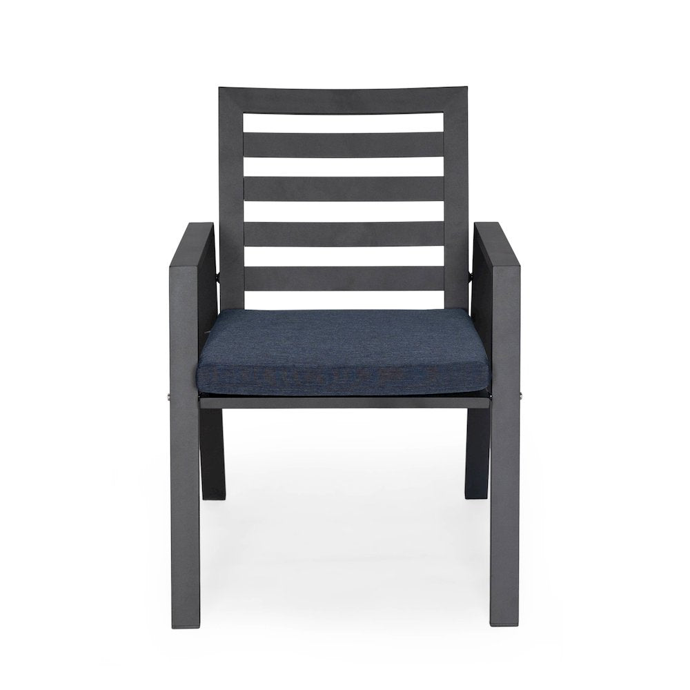 Chelsea Modern Patio Dining Armchair Set of 2