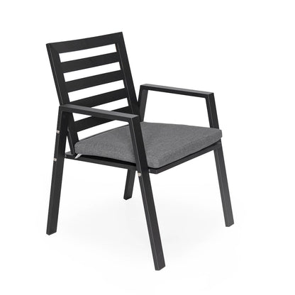 Chelsea Modern Patio Dining Armchair Set of 2