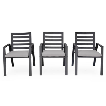 Chelsea Modern Patio Dining Armchair Set of 2