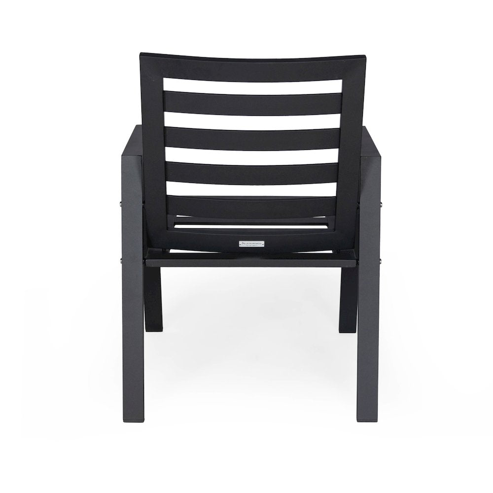 Chelsea Modern Patio Dining Armchair Set of 2