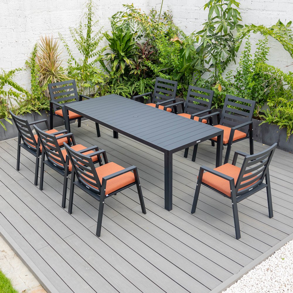 Chelsea Modern Patio Dining Armchair Set of 2