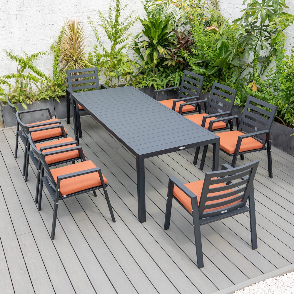 Chelsea Modern Patio Dining Armchair Set of 2