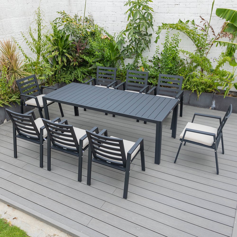 Chelsea Modern Patio Dining Armchair Set of 2
