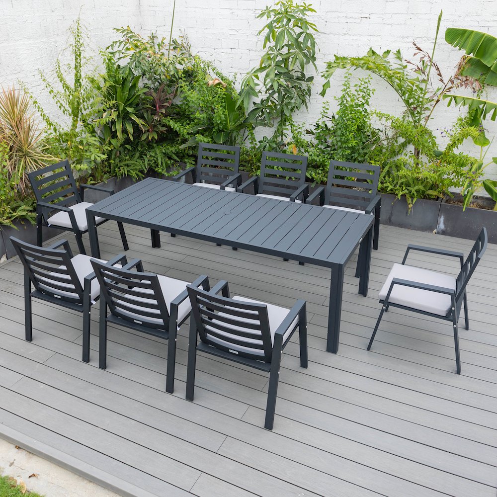 Chelsea Modern Patio Dining Armchair Set of 2