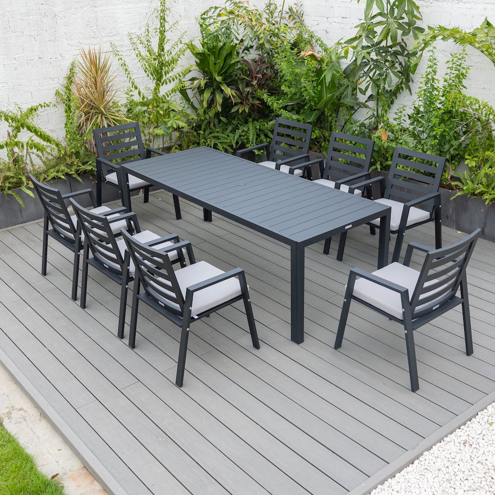Chelsea Modern Patio Dining Armchair Set of 2