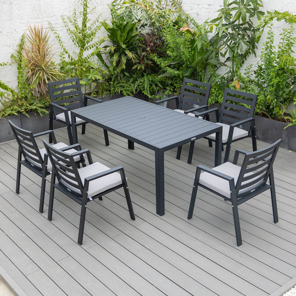 Chelsea Modern Patio Dining Armchair Set of 2
