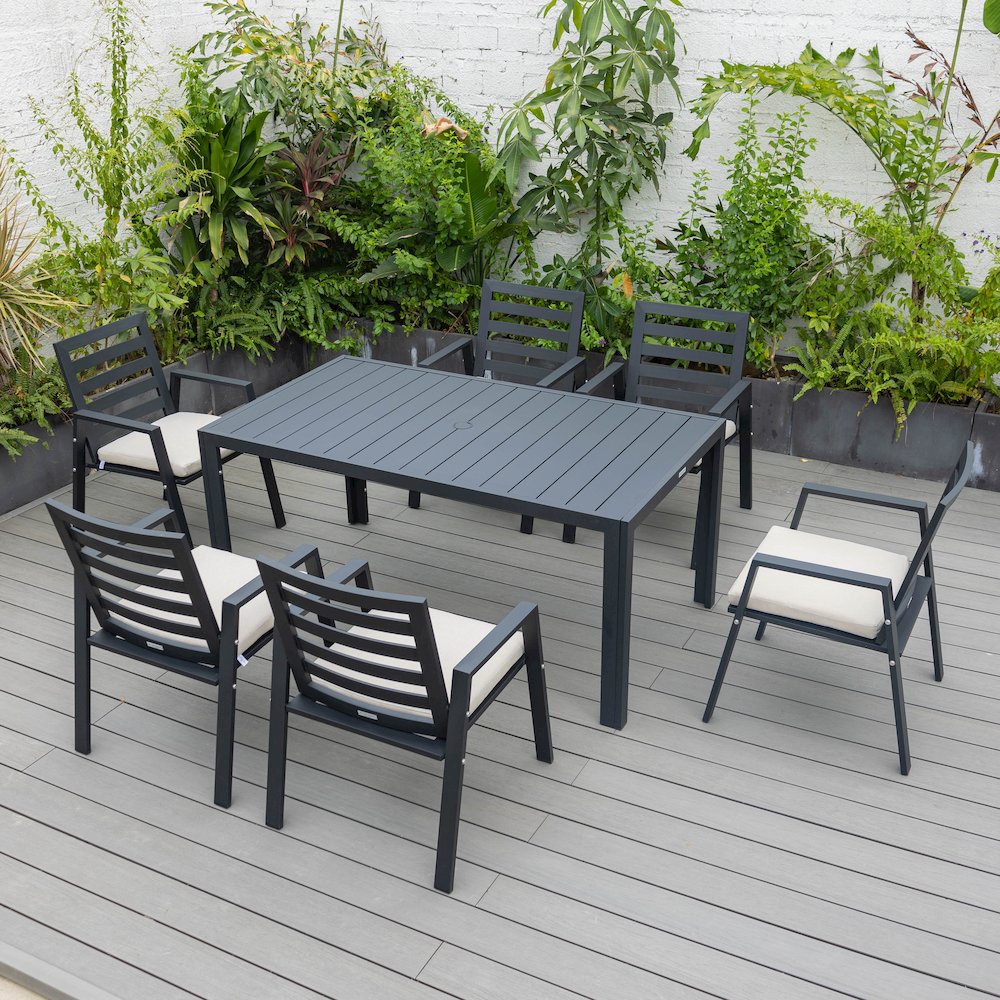 Chelsea Modern Patio Dining Armchair Set of 2