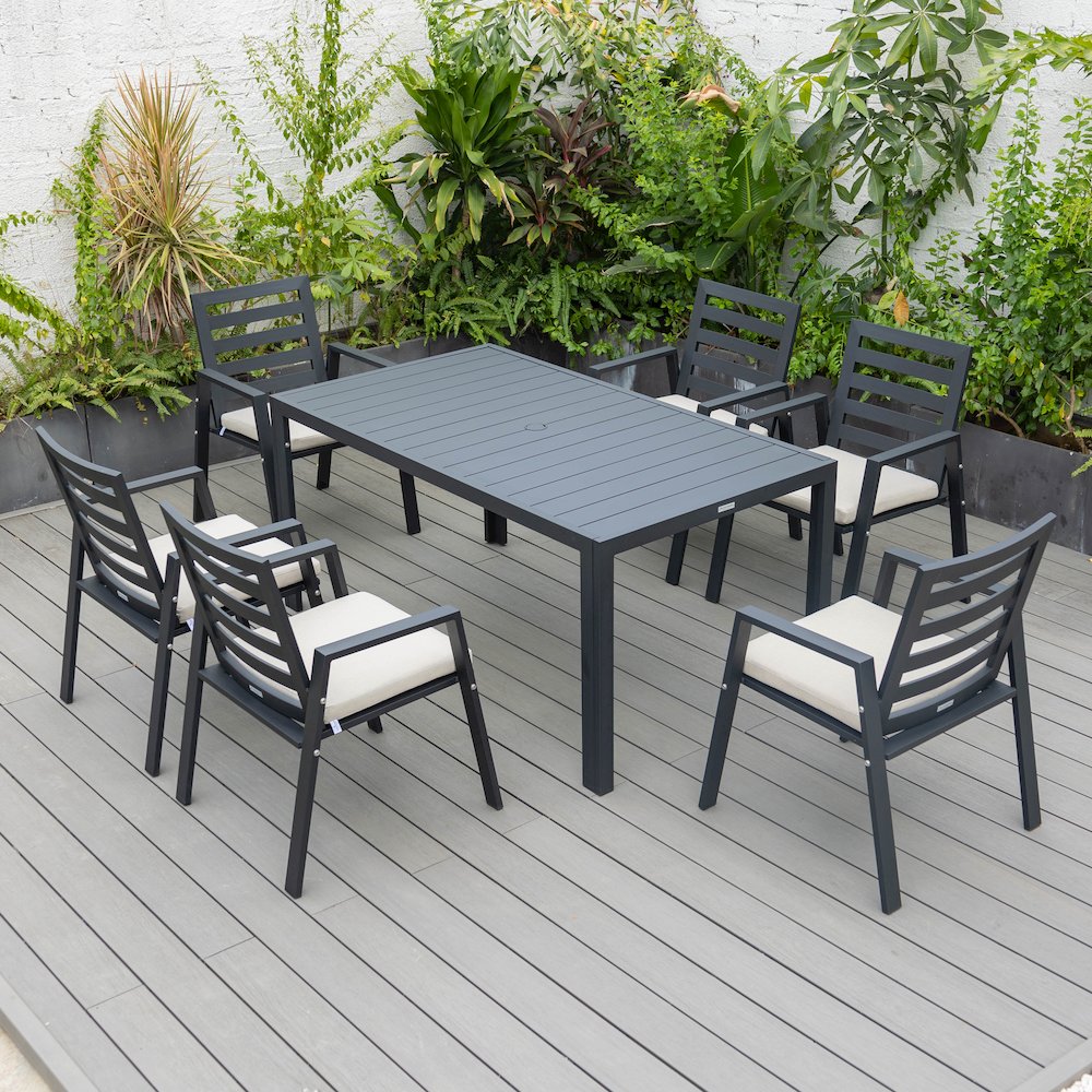 Chelsea Modern Patio Dining Armchair Set of 2