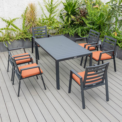 Chelsea Modern Patio Dining Armchair Set of 2