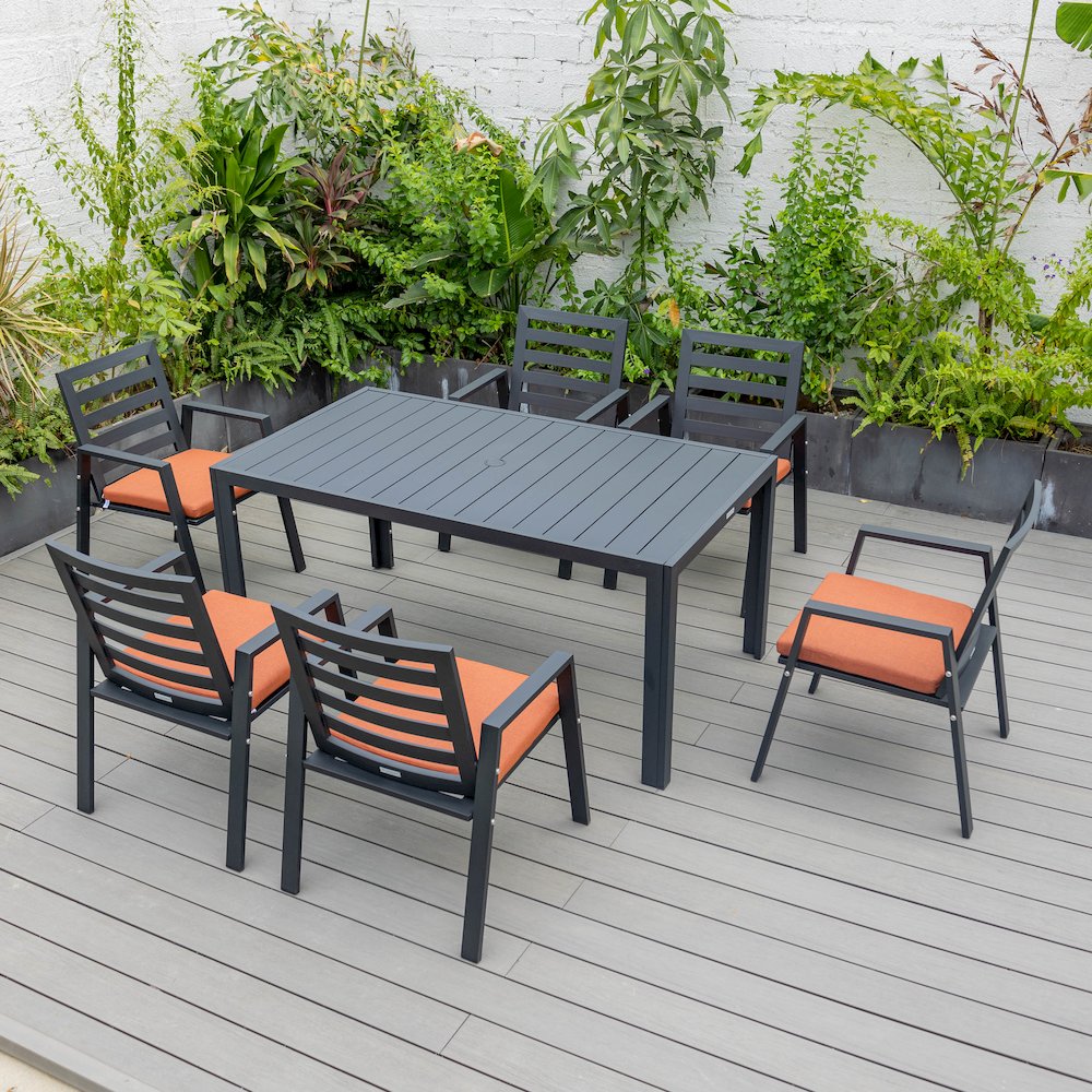 Chelsea Modern Patio Dining Armchair Set of 2